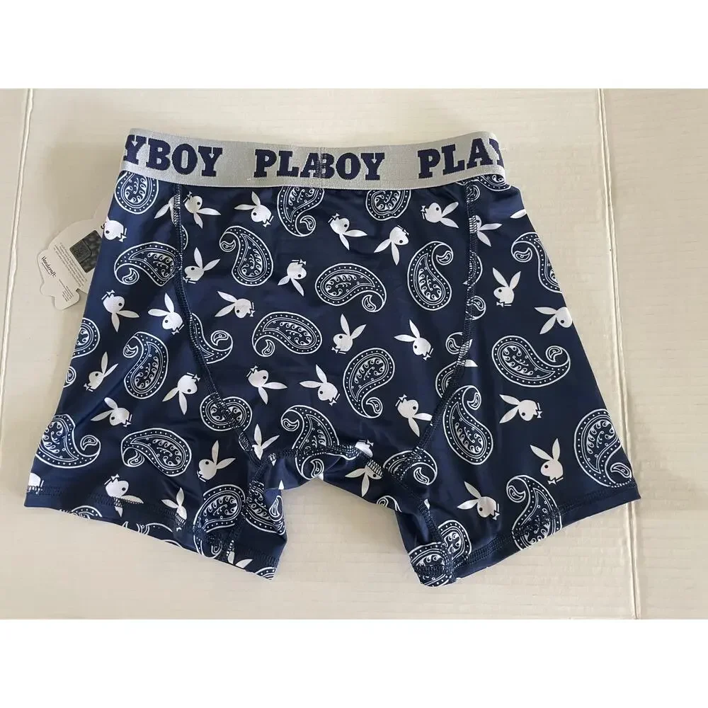 Playboy Men’s Boxers Briefs Loungewear Underwear Size S NEW